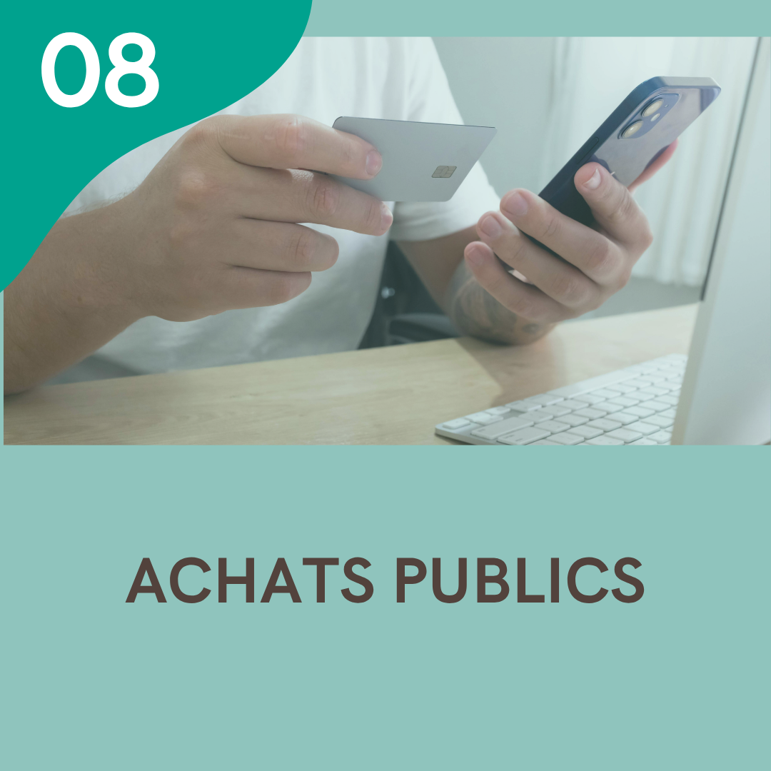 08 - Achats publics